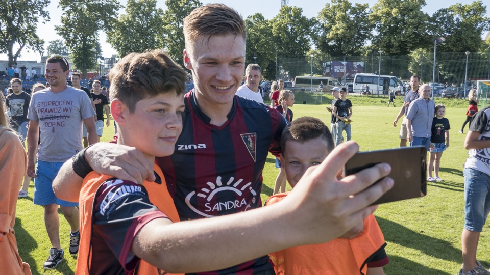 Piłkarze Pogoni Szczecin awansowali do finału Mistrzostw Polski juniorów starszych. Fot. Piotr Sawiński [Radio Szczecin]