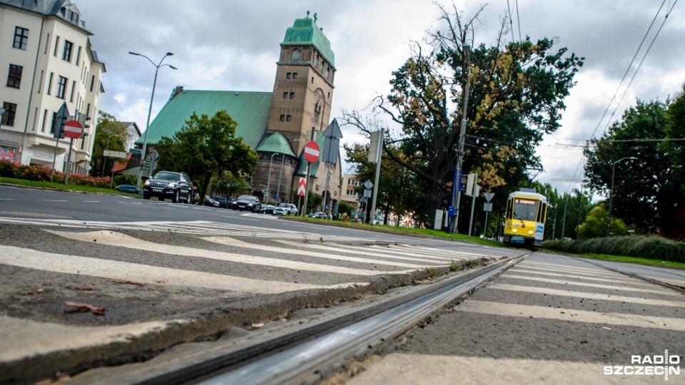 Remont Krzywoustego. Duże zmiany w organizacji ruchu i komunikacji. Fot. Olaf Nowicki [Radio Szczecin]