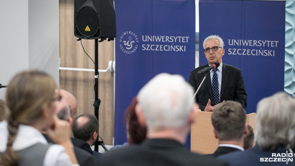 "Konstytucja dla nauki", czyli debata rektorów na Uniwersytecie Szczecińskim. Fot. Weronika Łyczywek [Radio Szczecin]