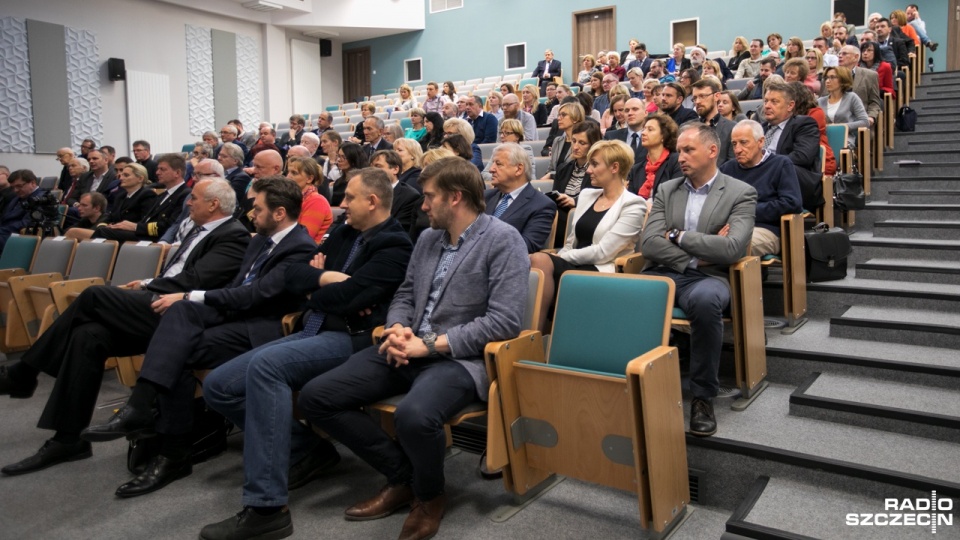 "Konstytucja dla nauki", czyli debata rektorów na Uniwersytecie Szczecińskim. Fot. Weronika Łyczywek [Radio Szczecin]