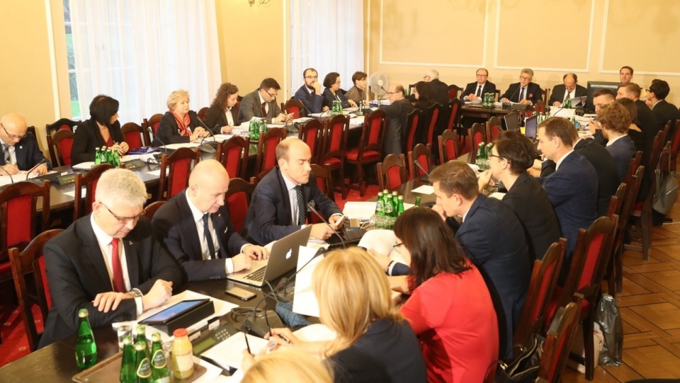 Sejmowa komisja sprawiedliwości i praw człowieka wznowiła pracę nad prezydenckim projektem ustawy o Sądzie Najwyższym. Fot. Sejm RP, źródło: www.twitter.com/kancelariasejmu