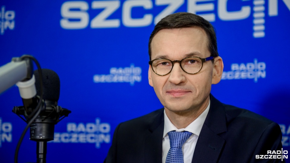 Premier Mateusz Morawiecki. Fot. Olaf Nowicki [Radio Szczecin]