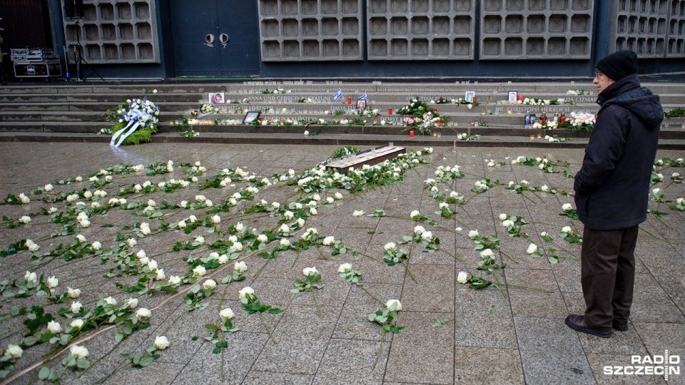 Miejsce pamięci poświęcone ofiarom zamachu w Berlinie. Fot. Olaf Nowicki [Radio Szczecin]