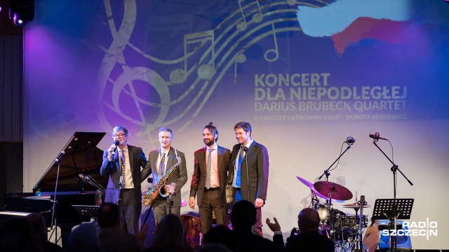Fot. Robert Stachnik [Radio Szczecin] Darius Brubeck zagrał dla Niepodległej. "Wspaniale uczczono 100-lecie niepodległości" [DUŻO ZDJĘĆ, WIDEO]
