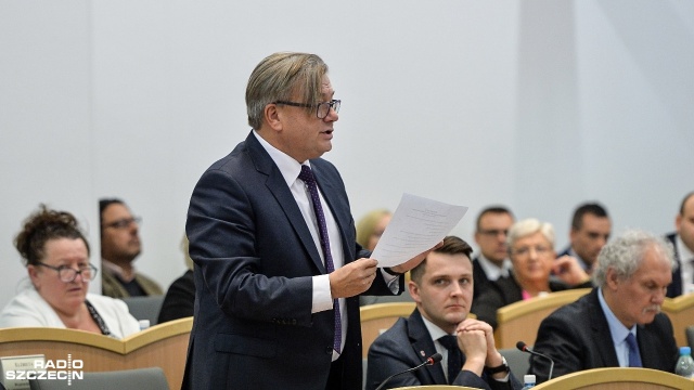 Fot. Łukasz Szełemej [Radio Szczecin] Geblewicz marszałkiem województwa, Ilnicka-Mądry przewodniczącą sejmiku [ZDJĘCIA]