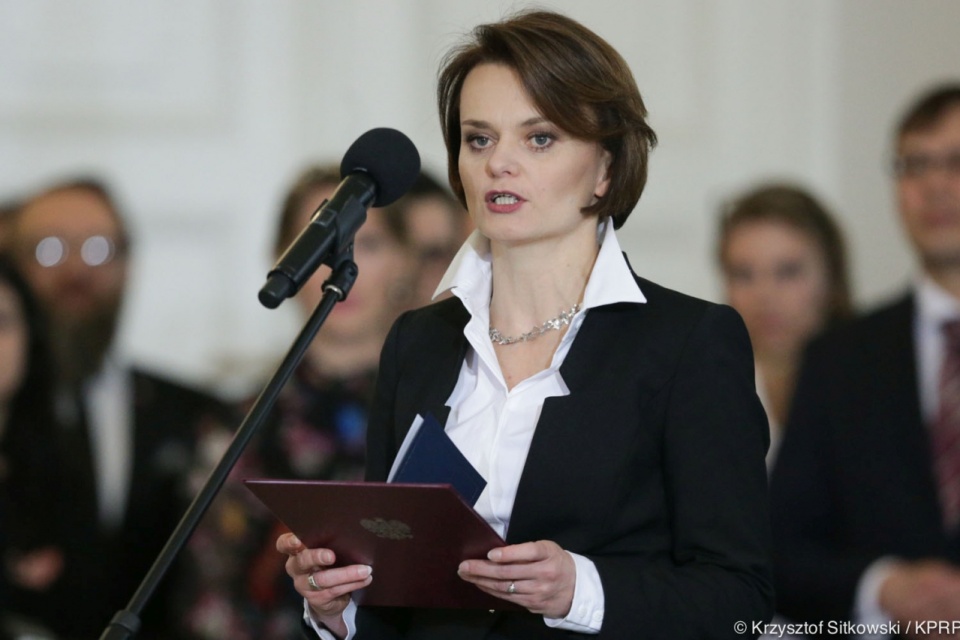 Jadwiga Emilewicz została odpowiedzialną za przedsiębiorczość i technologię. Fot. Krzysztof Sitkowski//KPRP/www.prezydent.pl