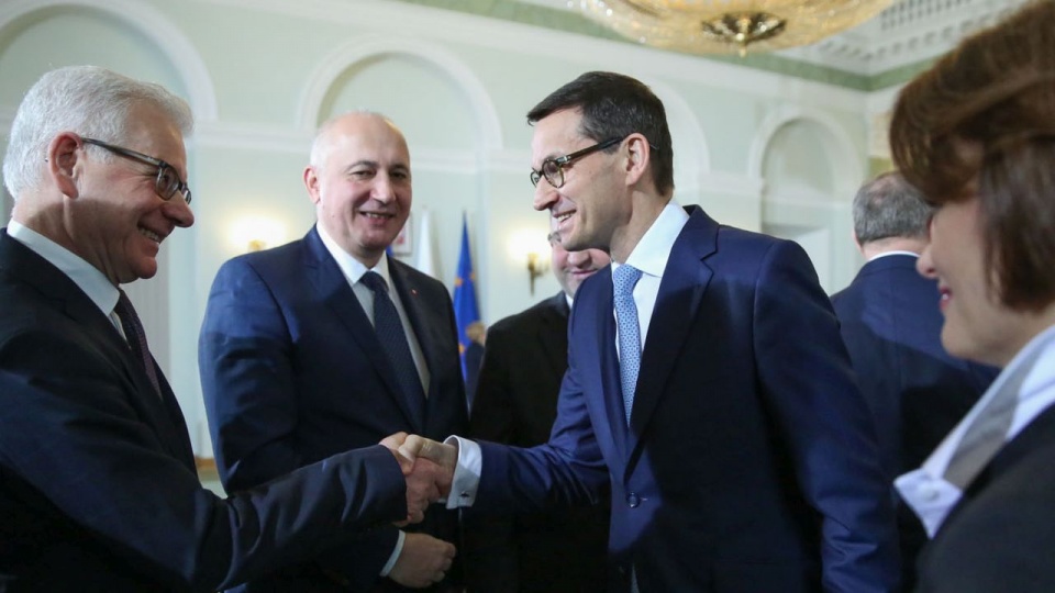 Uroczystość powołania nowych członków Rady Ministrów. Fot. Krzysztof Sitkowski/KPRP