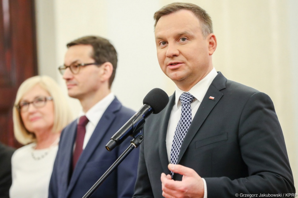 Nowych członków Rady Dialogu Społecznego powołał prezydent Andrzej Duda. Fot. Grzegorz Jakubowski/KPRP, źródło: www.prezydent.pl