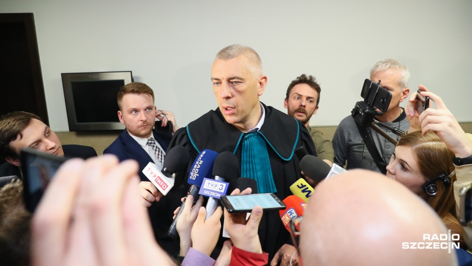 Roman Giertych, obrońca Stanisława Gawłowskiego. Fot. Robert Stachnik [Radio Szczecin]