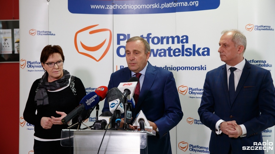 Grzegorz Schetyna. Fot. Robert Stachnik [Radio Szczecin]