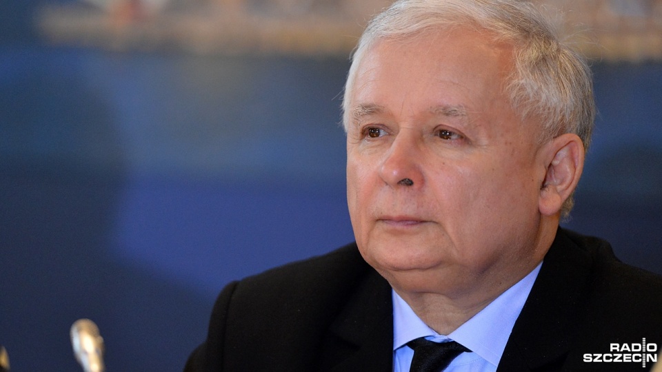 Jarosław Kaczyński. Fot. Łukasz Szełemej [Radio Szczecin/Archiwum]