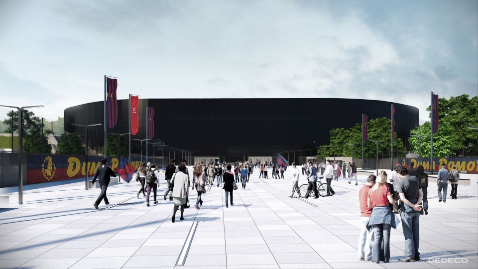 Nowy wygląd stadionu piłkarskiego w Szczecinie. Mat. Urząd Miasta Szczecin