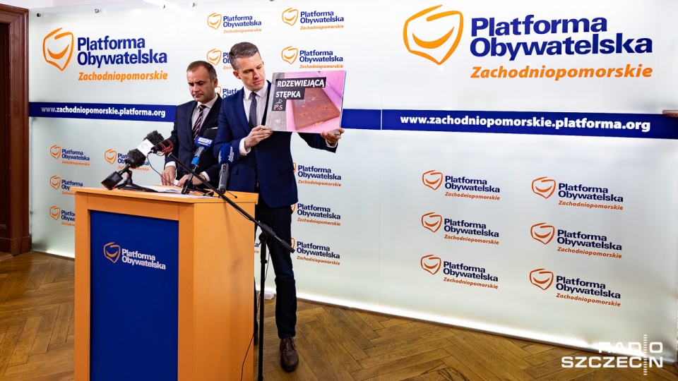 Dotychczasowe działania Ministerstwa Gospodarki Morskiej i Żeglugi Śródlądowej zmierzające do rozwoju Stoczni Szczecińskiej nie przynoszą efektów - mówią posłowie PO. Fot. Robert Stachnik [Radio Szczecin]