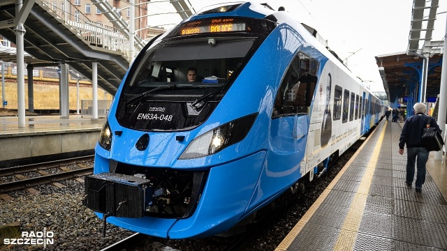 Fot. Łukasz Szełemej [Radio Szczecin] Podróż trasą przyszłej Szczecińskiej Kolei Metropolitalnej [WIDEO, ZDJĘCIA]