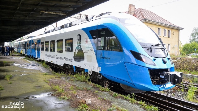 Fot. Łukasz Szełemej [Radio Szczecin] Podróż trasą przyszłej Szczecińskiej Kolei Metropolitalnej [WIDEO, ZDJĘCIA]