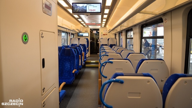 Fot. Łukasz Szełemej [Radio Szczecin] Podróż trasą przyszłej Szczecińskiej Kolei Metropolitalnej [WIDEO, ZDJĘCIA]