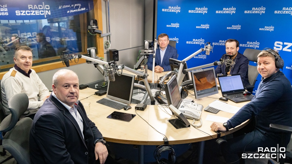 "Kawiarenka polityczna" Radia Szczecin. Fot. Robert Stachnik [Radio Szczecin]