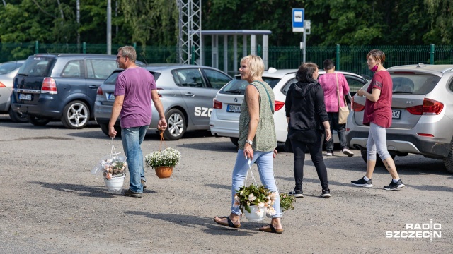 Fot. Robert Stachnik [Radio Szczecin] Przygraniczne targowiska szykują się na oblężenie [DUŻO ZDJĘĆ]