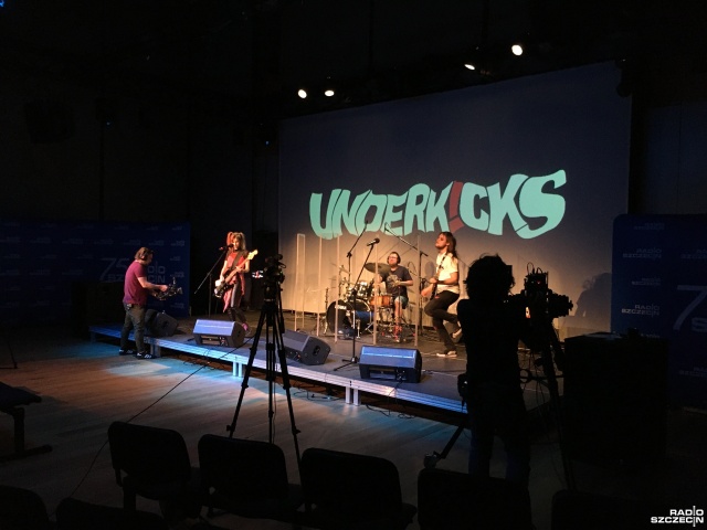 Underkicks, fot. Piotr Rokicki Zespół Underkicks zagrał na scenie Radia Szczecin. [WIDEO, ZDJĘCIA]