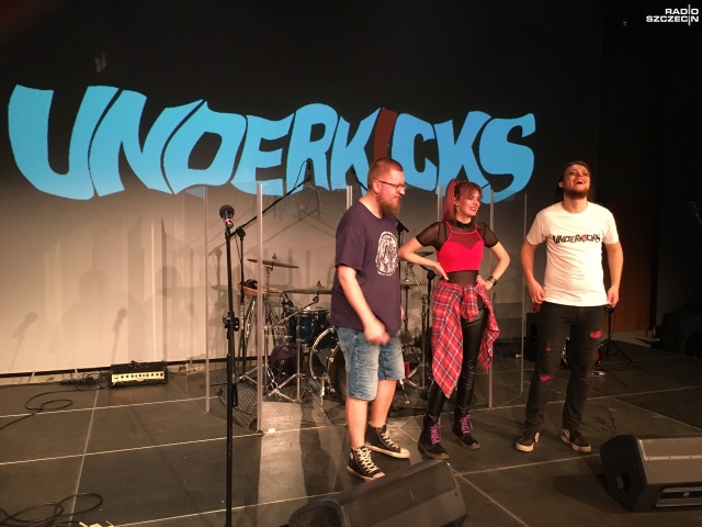 Underkicks, fot. Piotr Rokicki Zespół Underkicks zagrał na scenie Radia Szczecin. [WIDEO, ZDJĘCIA]