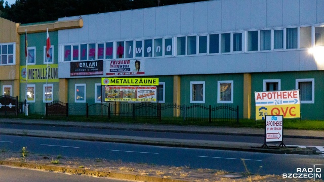 Fot. Robert Stachnik [Radio Szczecin] Decyzja niemieckich władz oznacza kolejny lockdown dla przygranicznego handlu [ZDJĘCIA]