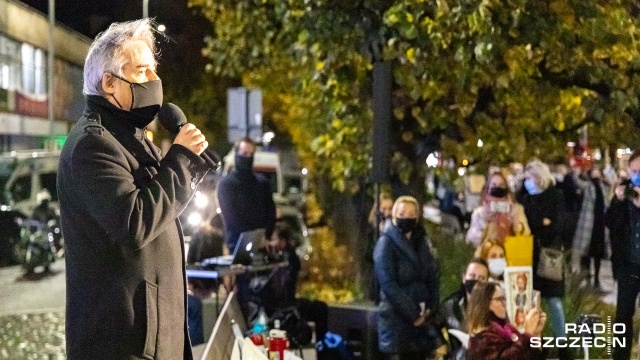 Fot. Robert Stachnik [Radio Szczecin] Kolejny dzień protestów [DUŻO ZDJĘĆ]