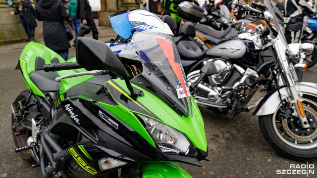 Fot. Robert Stachnik [Radio Szczecin] "Motocykl to wolność. Nie chcemy, aby naszym kobietom ją odebrano" [WIDEO, ZDJĘCIA]