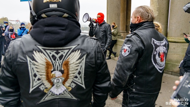 Fot. Robert Stachnik [Radio Szczecin] "Motocykl to wolność. Nie chcemy, aby naszym kobietom ją odebrano" [WIDEO, ZDJĘCIA]