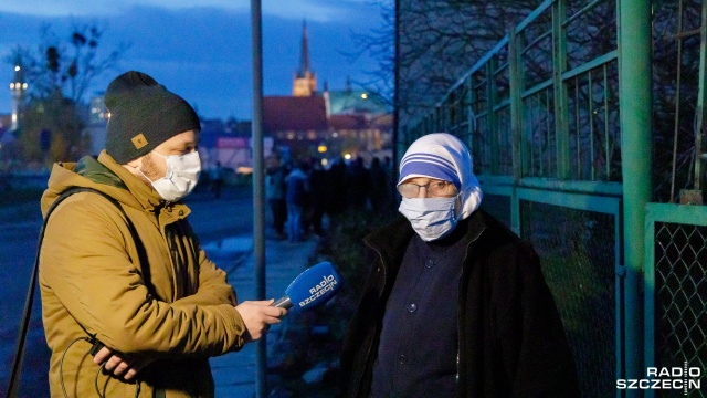Fot. Robert Stachnik [Radio Szczecin] "Gdyby nie Siostry Misjonarki Miłości, to byśmy zginęli" [WIDEO, ZDJĘCIA]