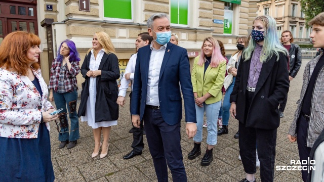 Biedroń: Konflikt na prawicy... służy lewicy [ZDJĘCIA]