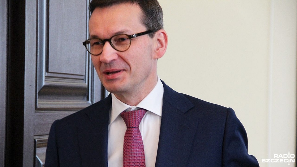 Premier Mateusz Morawiecki zapowiedział, że rząd oraz Prawo i Sprawiedliwość będą walczyć o pamięć i prawdę historyczną. Fot. Piotr Kołodziejski [Radio Szczecin]
