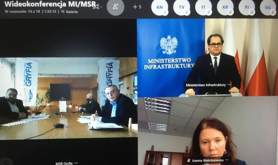 Print screen z konferencji.