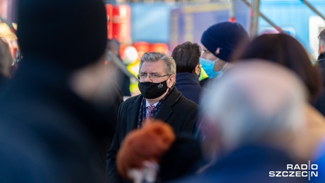 Fot. Robert Stachnik [Radio Szczecin] Budowa tunelu w Świnoujściu ruszyła [WIDEO, ZDJĘCIA]
