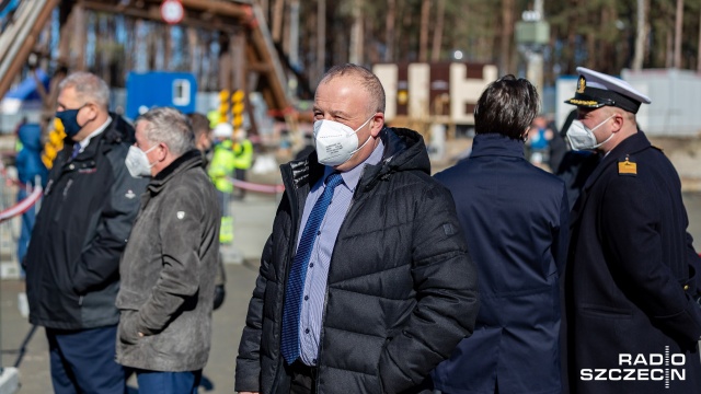 Fot. Robert Stachnik [Radio Szczecin] Budowa tunelu w Świnoujściu ruszyła [WIDEO, ZDJĘCIA]