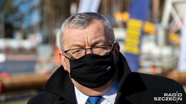 Fot. Robert Stachnik [Radio Szczecin] Budowa tunelu w Świnoujściu ruszyła [WIDEO, ZDJĘCIA]