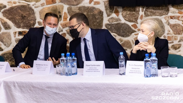 Fot. Robert Stachnik [Radio Szczecin] Niebawem kolejny nabór na inwestycje lokalne z "Polskiego Ładu" [WIDEO, ZDJĘCIA]