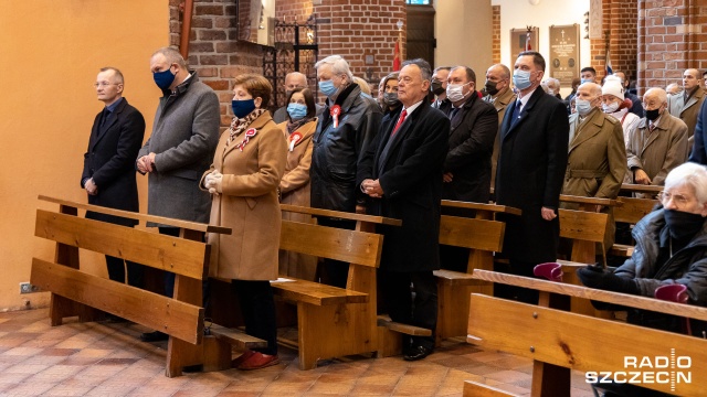 Fot. Robert Stachnik [Radio Szczecin] "Bóg, Honor, Ojczyzna. Na tym była budowana nasza niepodległość" [WIDEO, ZDJĘCIA]