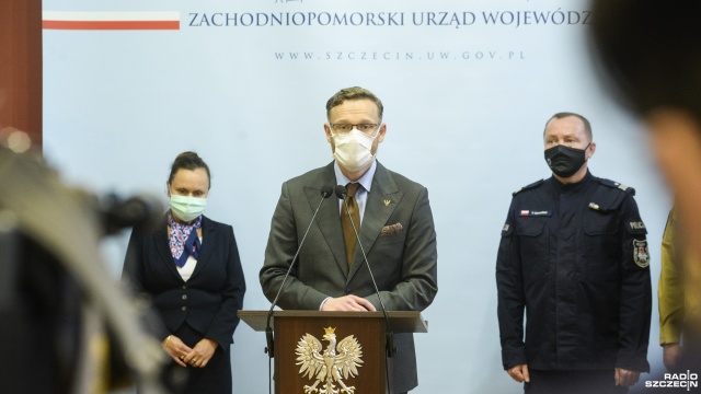 Fot. Kamila Kozioł [Radio Szczecin] Region zwiększa liczbę tzw. łóżek covidowych [ZDJĘCIA]