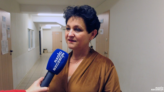 Fot. Marcin Kokolus [Radio Szczecin] Uczniowie z Dębna wspierają żołnierzy na polsko-białoruskiej granicy [ZDJĘCIA]