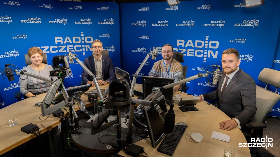Kawiarenka Polityczna Radia Szczecin. Fot. Robert Stachnik [Radio Szczecin]