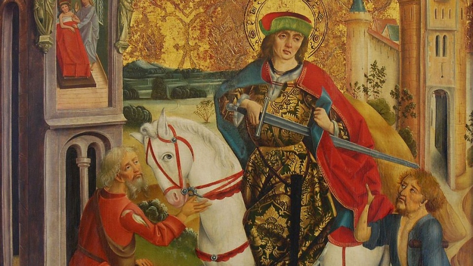 Święty Marcin nie pozostawiał nikogo bez pomocy i bez słowa. Dzielił się wszystkim, co miał, z biednymi. źródło: https://pl.wikipedia.org/wiki/Marcin_z_Tours