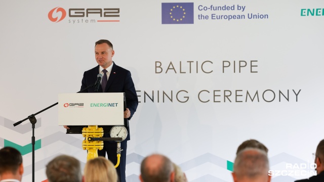 Fot. Robert Stachnik [Radio Szczecin] Baltic Pipe oficjalnie otwarty [WIDEO, ZDJĘCIA, AKTUALIZACJA]