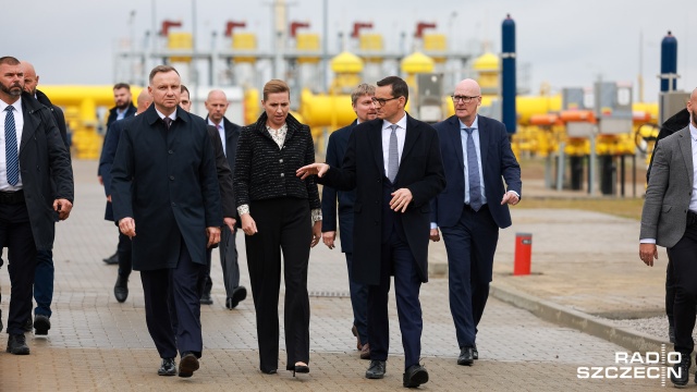 Fot. Robert Stachnik [Radio Szczecin] Baltic Pipe oficjalnie otwarty [WIDEO, ZDJĘCIA, AKTUALIZACJA]