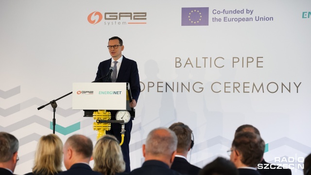 Fot. Robert Stachnik [Radio Szczecin] Baltic Pipe oficjalnie otwarty [WIDEO, ZDJĘCIA, AKTUALIZACJA]