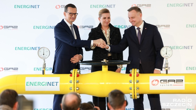 Fot. Robert Stachnik [Radio Szczecin] Baltic Pipe oficjalnie otwarty [WIDEO, ZDJĘCIA, AKTUALIZACJA]