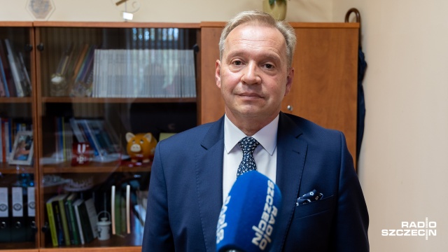 Fot. Robert Stachnik [Radio Szczecin] Posłanki PO z kontrolą na uczelni. Rektor przypomina o Konstytucji [WIDEO, ZDJĘCIA]