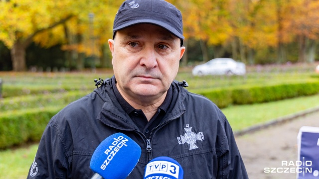 Fot. Robert Stachnik [Radio Szczecin] Kwesta na nagrobki dla Żołnierzy Wyklętych [WIDEO, ZDJĘCIA]