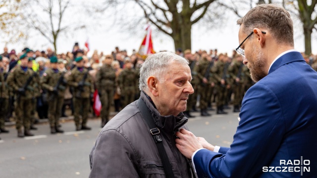 Fot. Robert Stachnik [Radio Szczecin] Uroczystości wojewódzkie i Festyn Niepodległościowy na Wałach Chrobrego [WIDEO, ZDJĘCIA]