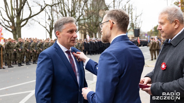 Fot. Robert Stachnik [Radio Szczecin] Uroczystości wojewódzkie i Festyn Niepodległościowy na Wałach Chrobrego [WIDEO, ZDJĘCIA]