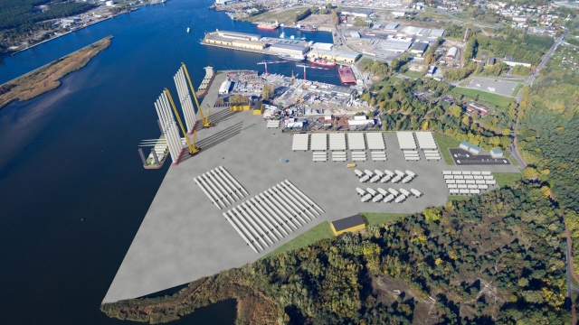 Świnoujście. Terminal dla morskich elektrowni wiatrowych